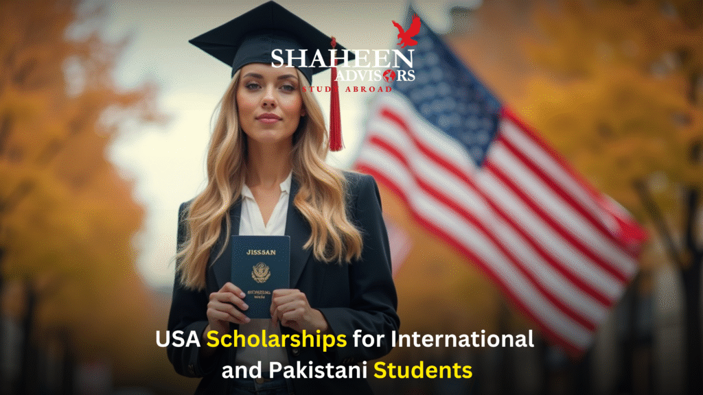 USA Scholarships for International and Pakistani Students - Shaheen Advisor - 2025 USA Scholarships for International and Pakistani Students - Shaheen Advisor - 2025